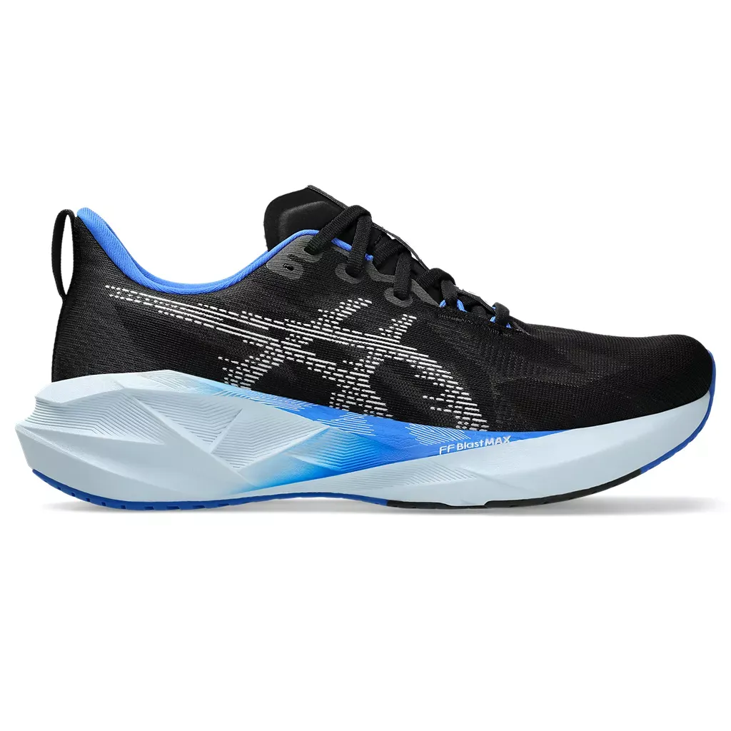 Asics Men's Novablast 5 BLACK/WHITE