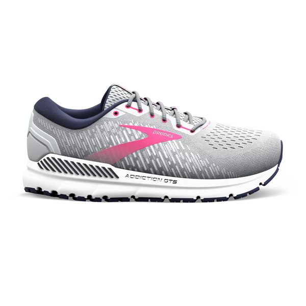 Brooks Women's Addiction GTS 15 Oyster/Peacoat/Lilac Rose