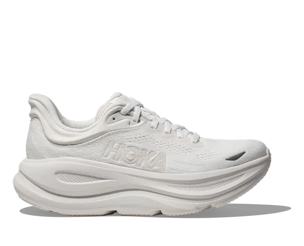 Hoka Women's BONDI 9 WIDE WHITE / WHITE