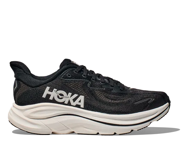 Hoka Women's Clifton 10 BWHT Black / White